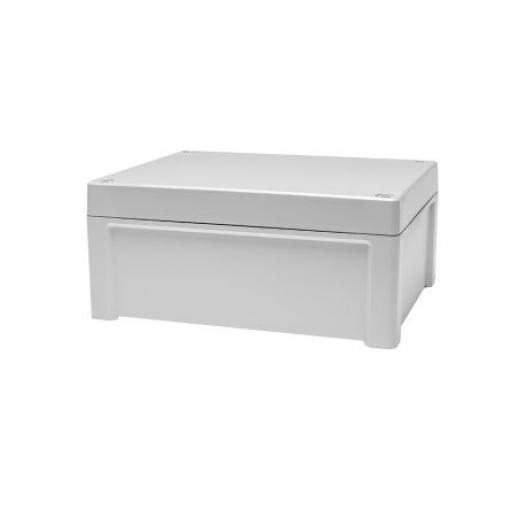 RS PRO Univerzální skříň IP65 barva Šedá IK08, IK07 barva Šedá Polykarbonát 240 mm 107 mm 191 mm Polyuretan