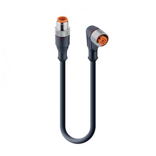 Kabel ovladače snímače, A: Vnější, A: Rovný 4, B: M12, B: Vnitřní, 250V 4, IP65, IP67, IP68, IP69K, řada: RST Lumberg