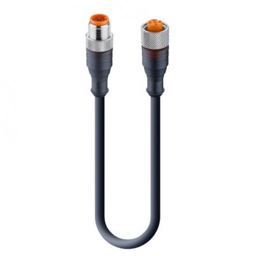 Kabel pro snímače a ovladače, A: Vnější, A: Rovný 5, B: Přímý, B: Vnitřní, 60V 5, IP65, IP67, IP68, IP69K, řada: RST