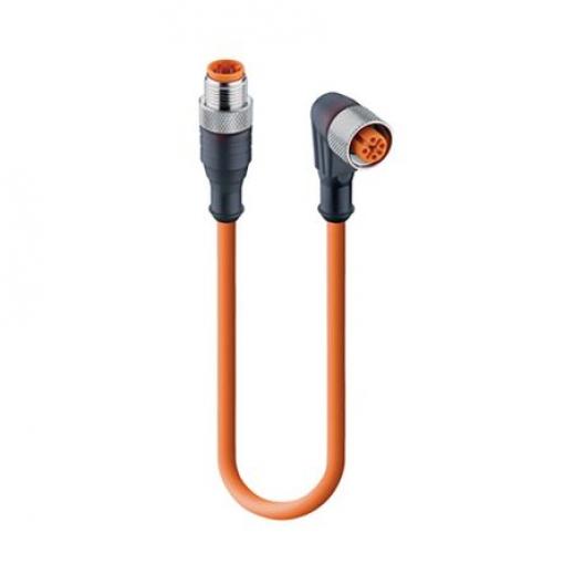 Kabel ovladače snímače, A: Vnější, A: Rovný 4, B: M12, B: Vnitřní, 30V 4, IP65, IP67, IP68, IP69K, řada: RST Lumberg
