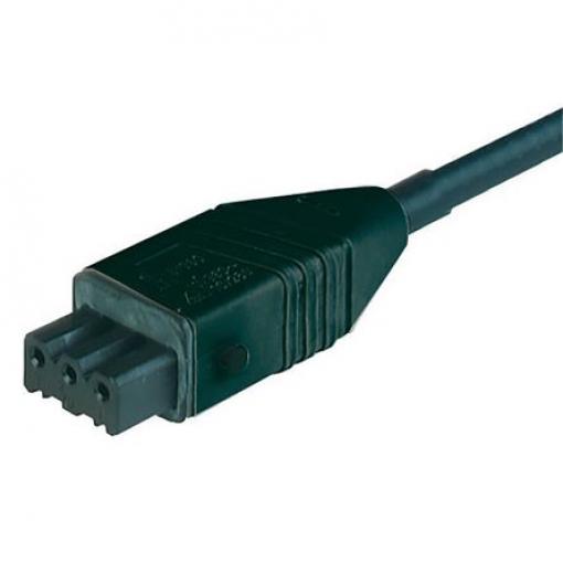 Hirschmann Průmyslový napájecí konektor, řada: ST, IP54, Kabel barva Černá, 10 A 3P+PE, 400 V