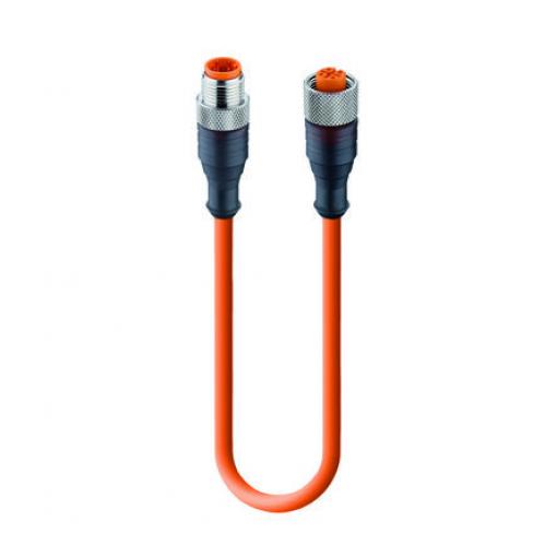 Kabel ovladače snímače, A: Vnější, A: Rovný 4, B: Přímý, B: Vnitřní, 230 V 4, IP65, IP67, IP68, IP69, řada: RST Lumberg