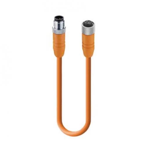 Kabel ovladače snímače, A: Vnitřní, A: M12 5, B: Volný konec, B: Neuzavřený, 50 V ac, 60V dc, IP65, IP67, řada: RKTS