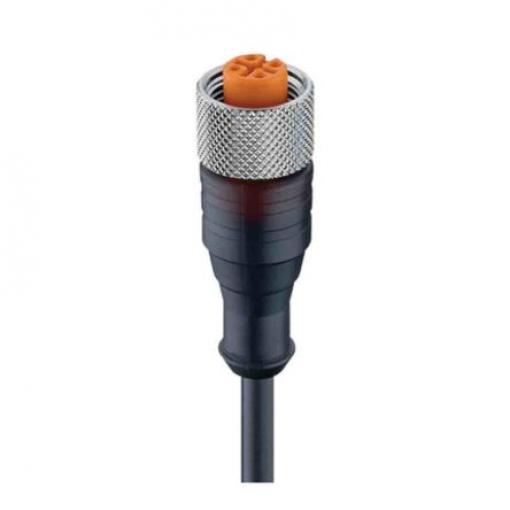 Kabel ovladače snímače, A: Vnitřní, A: Rovný 4, B: Bez koncovky, 30V, IP66, IP67, IP68, IP69K, řada: RKT/LED A 4-3-224