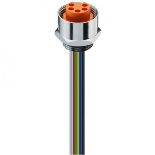 Kulatý konektor, 230V, IP68, řada: RKF 50/13.5-04 Lumberg Automation 0.3 m