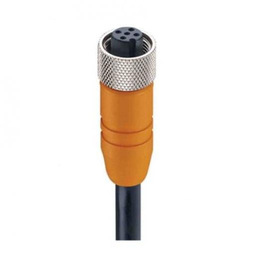 Kabel ovladače snímače, A: Vnitřní, A: M12 5, B: Volný konec, B: Neuzavřený, 50 V ac, 60V dc, IP65, IP67, IP69K, řada: