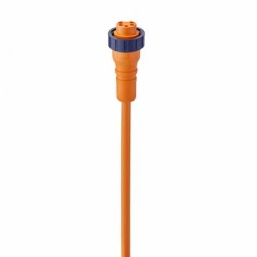 Kabel ovladače snímače, A: Vnitřní, A: 7/8 in kulatý, Rovný 5, B: Bez koncovky, 230V, IP68, řada: RK 50-04 Lumberg