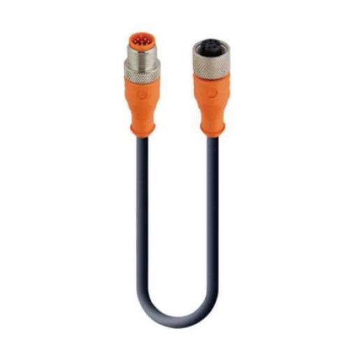 Kabel ovladače snímače, A: Vnitřní, A: Rovný 8, B: Bez koncovky, 30V, IP66, IP67, IP68, IP69K, řada: RKT 8-282 Lumberg