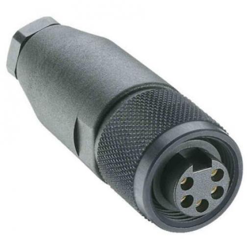 Kulatý konektor, počet kontaktů: 5, Kabel, velikost: 7/8 in Lumberg Automation, pohlaví kontaktu: Vnitřní, orientace