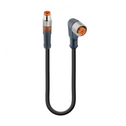 Kabel ovladače snímače, A: Vnější, A: Rovný 3, B: M12, B: Vnitřní, 60V 4, IP65, IP67, IP69K, řada: RSMV-RKWT Lumberg