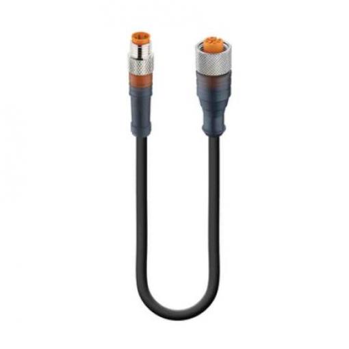 Kabel ovladače snímače, A: Vnější, A: Rovný 4, B: Přímý, B: Vnitřní, 30V 4, IP65, IP67, IP69K, řada: RSMV-RKT Lumberg