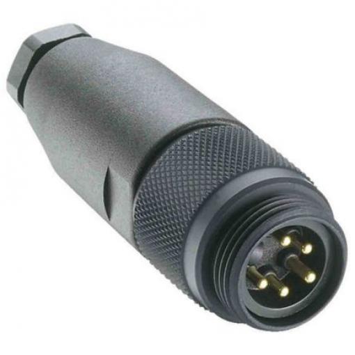 Kulatý konektor, počet kontaktů: 5, Kabel, velikost: 7/8 in Lumberg Automation, pohlaví kontaktu: Vnější, orientace