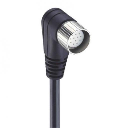 Kabel ovladače snímače, A: Vnitřní, A: M23, Pravoúhlý 19, B: Bez koncovky, 125V, IP67, řada: RKWUE Lumberg Automation