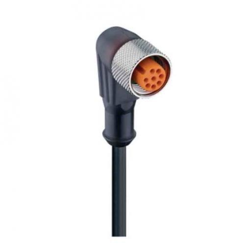 Kabel ovladače snímače, A: Vnitřní, A: Pravoúhlý 8, B: Volný konec, B: Neuzavřený, 30V, IP65, IP67, IP68, IP69K, řada: