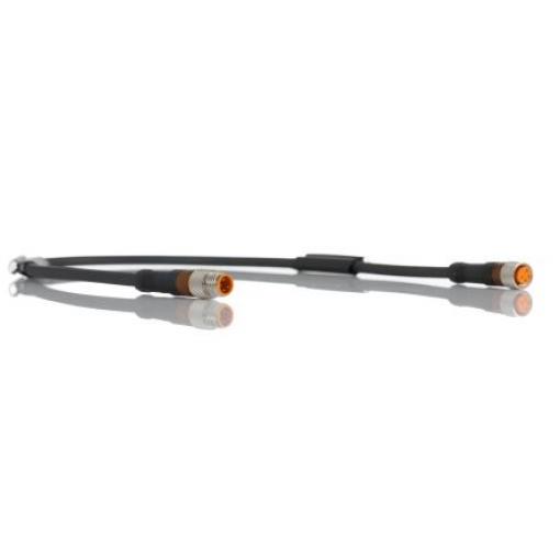 Kabel ovladače snímače, A: Vnější, A: Rovný 4, B: Přímý, B: Vnitřní, 30V 4, IP65, IP67, IP69K, řada: RSMV-RKMV Lumberg