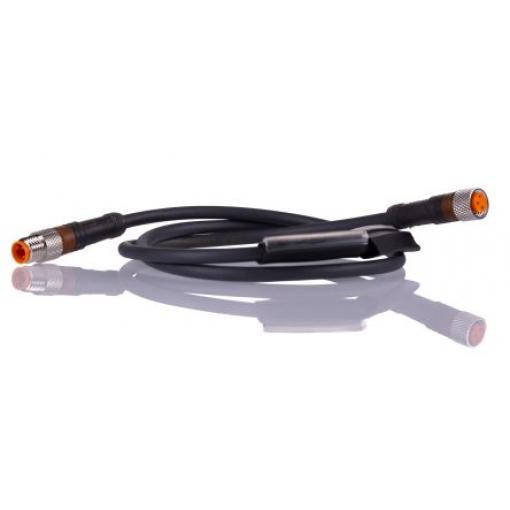 Kabel ovladače snímače, A: Vnější, A: Rovný 3, B: Přímý, B: Vnitřní, 60V 3, IP65, IP67, IP69K, řada: RSMV-RKMV Lumberg