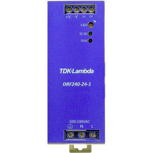 TDK-Lambda DRF240-24-1/HL síťový zdroj na DIN lištu 24 V/DC 240 W Počet výstupů:1 x Obsah 1 ks