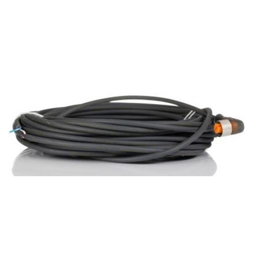 Kabel ovladače snímače, A: Vnitřní, A: Pravoúhlý 4, B: Volný konec, B: Neuzavřený, 30V, IP65, IP67, IP68, IP69K, řada: