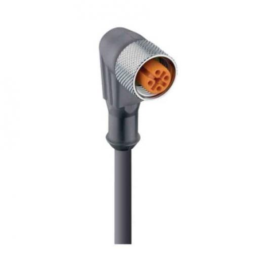 Kabel ovladače snímače, A: Vnitřní, A: Pravoúhlý 4, B: Volný konec, B: Neuzavřený, 30V, IP66, IP67, IP68, IP69K, řada: