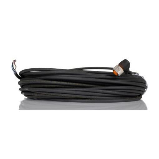 Kabel ovladače snímače, A: Vnitřní, A: Pravoúhlý 4, B: Bez koncovky, 250V, IP65, IP67, IP68, IP69K, řada: RKWT Lumberg