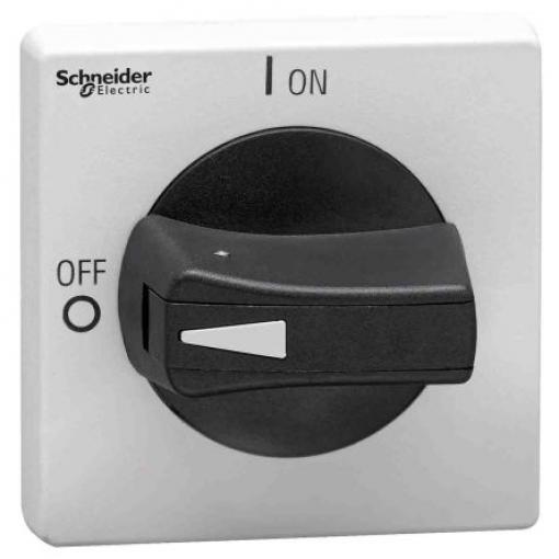Otočná klika Černá, Šedá, řada: TeSys 1 zámky, pro použití s: TeSys VLS, délka: 2.56 in IP65 Schneider Electric