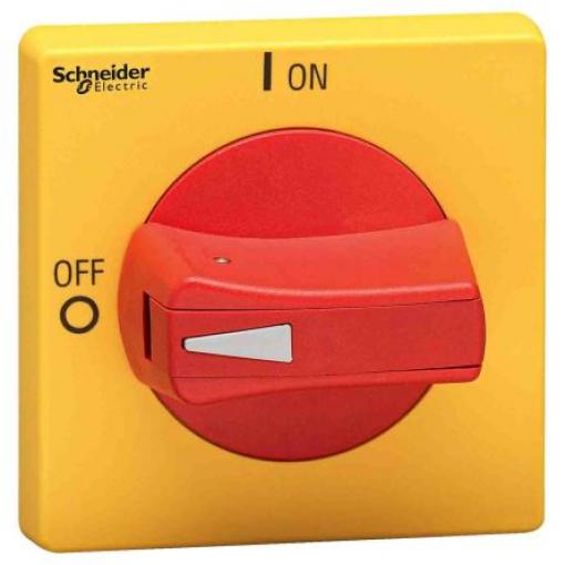 Otočná klika Červená, Žlutá, řada: TeSys 1 zámky, pro použití s: TeSys VLS, délka: 2.56 in IP65 Schneider Electric