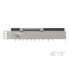 TE Connectivity Zasouvací konektor I/O, řada: QSFP-DD QSFP, Přípojka Vnitřní, Lisovací, počet kontaktů: 1, počet portů: