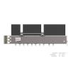 TE Connectivity Zasouvací konektor I/O, řada: QSFP-DD QSFP, Přípojka Vnitřní, Lisovací, počet kontaktů: 1, počet portů: