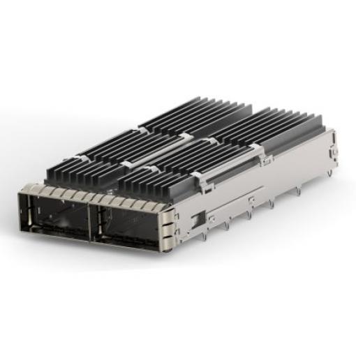 TE Connectivity Zasouvací konektor I/O, řada: QSFP-DD QSFP, Přípojka Vnitřní, Lisovací, počet kontaktů: 1, počet portů: