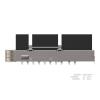 TE Connectivity Zasouvací konektor I/O, řada: QSFP-DD QSFP, Přípojka Vnitřní, Lisovací, počet kontaktů: 1, počet portů: