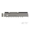 TE Connectivity Zasouvací konektor I/O, řada: QSFP-DD QSFP, Lisovací, počet kontaktů: 1, počet portů: 3portový,
