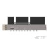 TE Connectivity Zasouvací konektor I/O, řada: QSFP-DD QSFP, Přípojka Vnitřní, Lisovací, počet kontaktů: 1, počet portů: