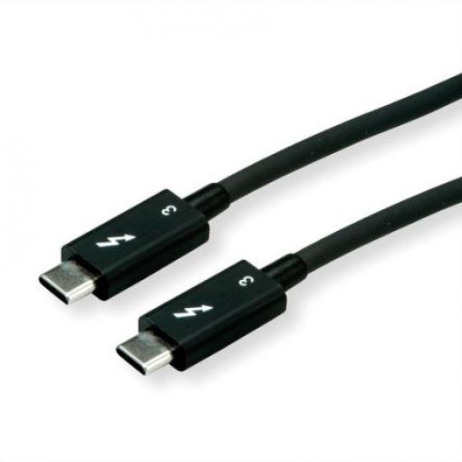 Kabel USB, 500mm, Černá