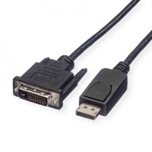 Roline, A: Vnější Display Port, B: Vnější DVI-D DisplayPort Kabely 2 m