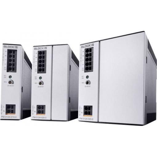 BLOCK PM-0112-020-0 síťový zdroj na DIN lištu 12 V/DC 2 A 24 W Počet výstupů:1 x Obsah 1 ks