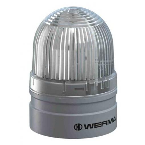 Werma Maják, řada: EvoSIGNAL Mini Stálé barva Žlutá, Červená, Zelená 24V LED 83mA CE Certified, cULus Listed, EAC