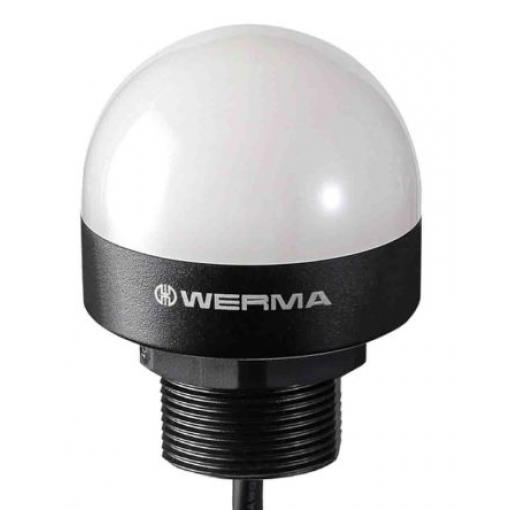 Werma Maják, řada: MC55 Blikající, Stálé barva Čirá 30V dc LED Vestavěný 60mA CE Certified, EAC, WEE IP65