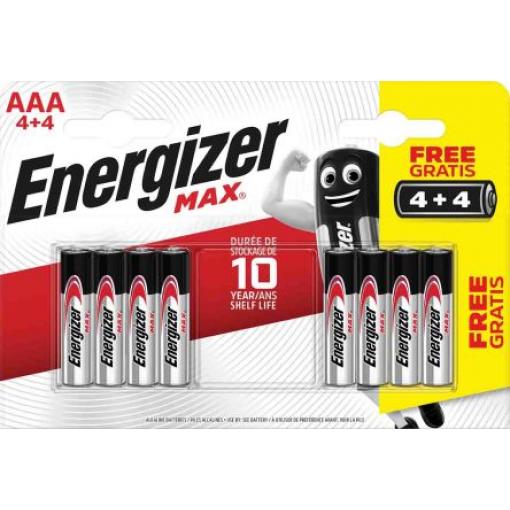 Baterie AAA Energiser MAX 1.5 V Alkalické LR03 1.2 Ah Energizer
