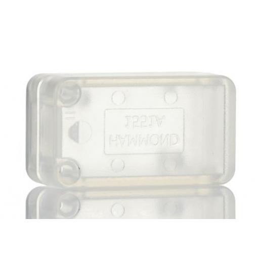 Hammond Pouzdro, řada: 1551 IP54 Nestíněný S přírubou barva Čirá barva Čirá ABS 35 mm 15.5 mm 20 mm