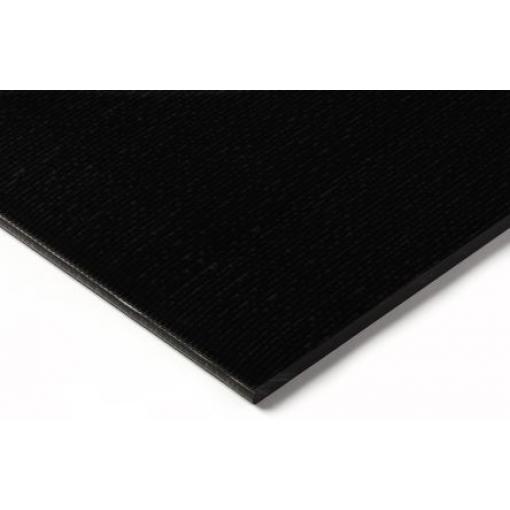 RS PRO Plastová deska, Polyoxymethylen barva Černá, délka: 500 mm, šířka: 330 mm, tloušťka: 12 mm
