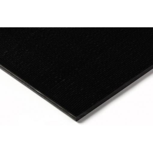 RS PRO Plastová deska, Polyoxymethylen barva Černá, délka: 500 mm, šířka: 330 mm, tloušťka: 20 mm