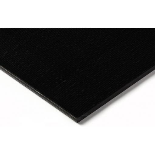 RS PRO Plastová deska, Polyoxymethylen barva Černá, délka: 500 mm, šířka: 330 mm, tloušťka: 25 mm