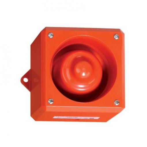 Clifford & Snell Elektronická siréna, řada: YO5IS Nástěnná Červená 32 3V UKCA, CE, RoHS 105 dB @ 1m IP65 DC