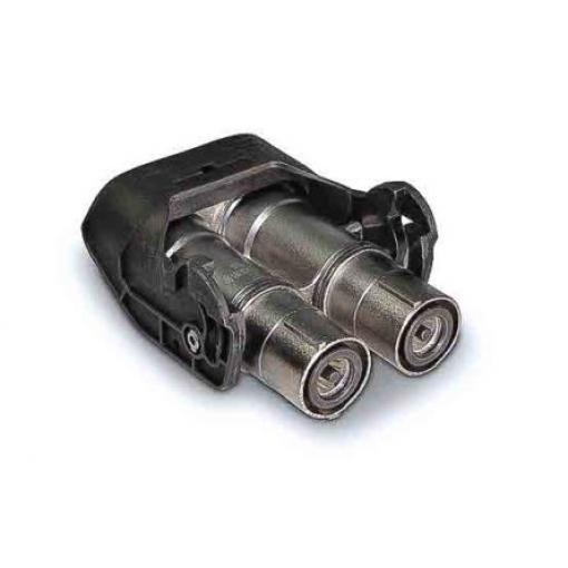 Amphenol Industrial Napájecí konektor pro vysoké zatížení, řada: PL182, počet kontaktů: 2 300A Samec/samice, počet řad: