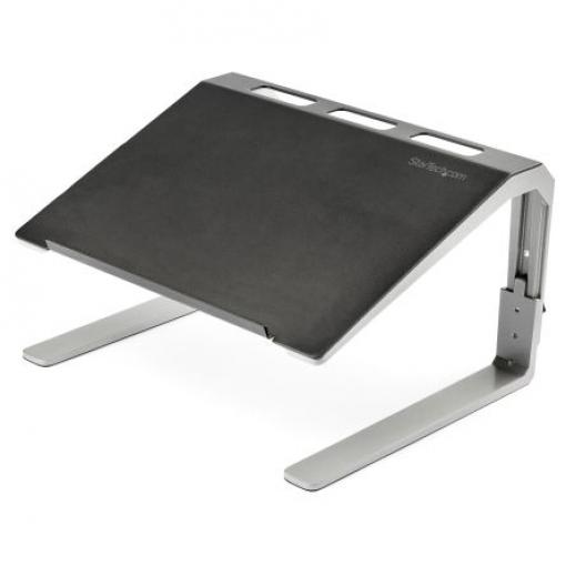StarTech.com Stojan na notebook, Černá, Stříbrná, pro použití s: Notebook, Tablet