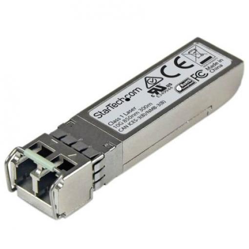 StarTech.com Vysílač-přijímač, LC, Plný duplex, Vícerežimové, 10Gbps, přenosová vzdálenost: 300 m, rychlost přenosu dat: