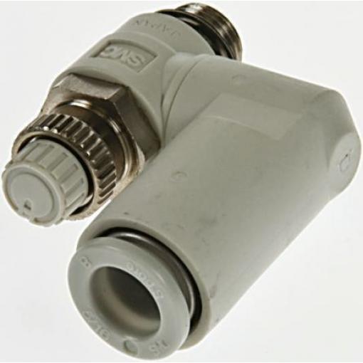 Regulátor průtoku, řada: Threaded SMC Vnější UNF Vnější UNF