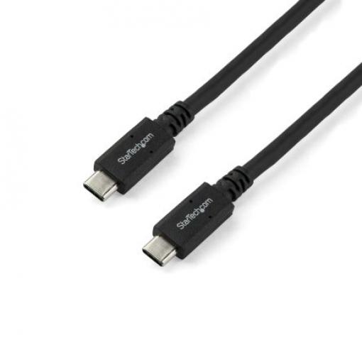 StarTech.com Kabel USB do zásuvky IC Vnější, A: USB typu C, 1.8 m Vnější, Černá, B: USB typu C