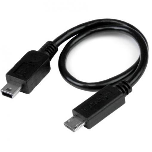 Kabel USB, 0.2m, Černá