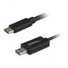 StarTech.com Kabel USB do zásuvky IC Vnější, A: USB typu A, 2 m Vnější, Černá, B: USB typu C